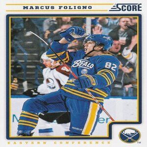Marcus Foligno (Buffalo Sabres) 2012/2013 Score Hockey Card -  Card Number 84